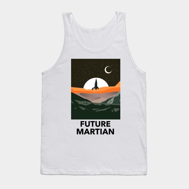 Future Martian Tank Top by Chemis-Tees